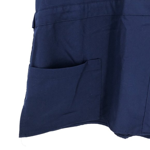 Barco Greys Anatomy Womens Scrub Top Large Blue Short Sleeve Shirt Pockets Nurse - Picture 10 of 15